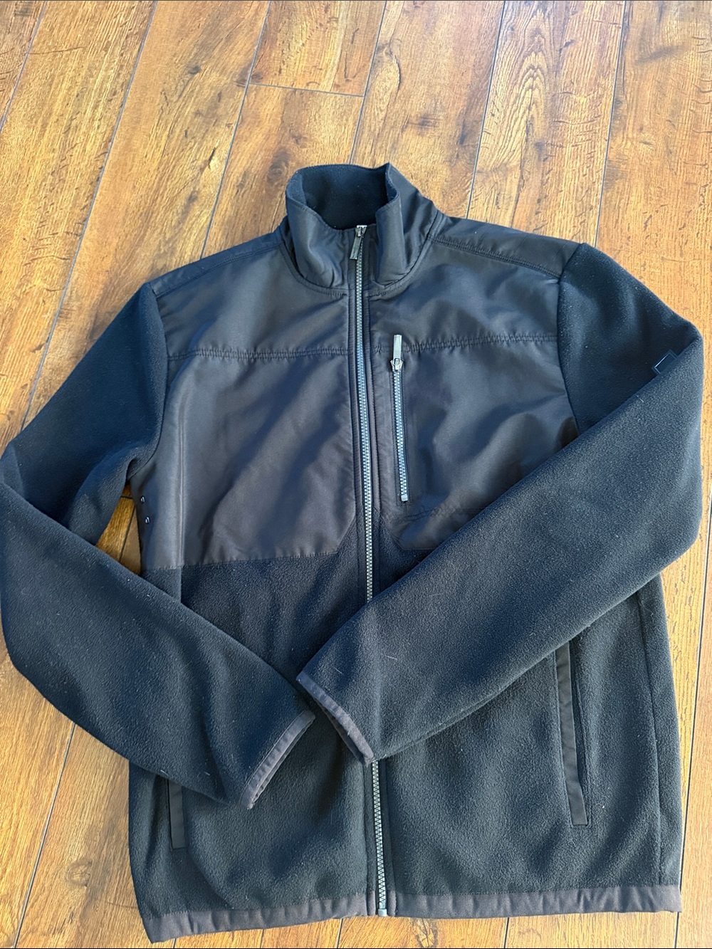 Calvin Klein Black Lightweight Fleece Jacket
